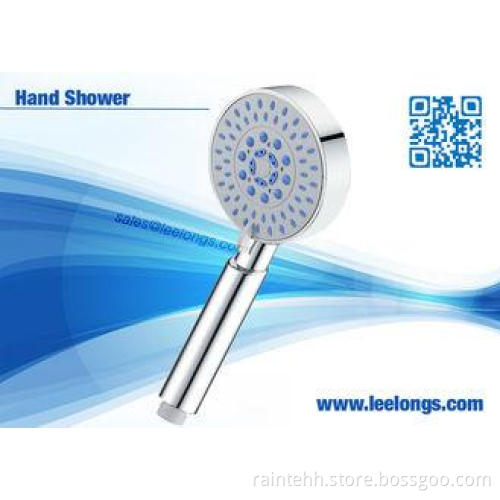 ABS Plastic Rain Straight adjustable Handheld Shower Head W